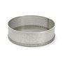 Perforated St.Steel Round Mold Removable Base Ø24X6,5 Cm