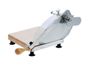 Louis Tellier (Bron Coucke) Bread slicer - Wooden base - Round blade with stop