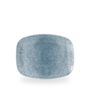 Raku Topaz Blue Chefs Oblong Tallerken 26.1 X 20.2Cm