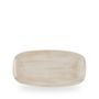 Stonecast Canvas Natural Chefs Oblong Plate 29.8cm x 15.3cm