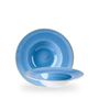 Stonecast Cornflower Blue Profile Wide Rim Bolle Med 24Cm