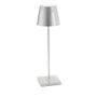 Poldina Pro Bordlampe Silver Leaf Ø11X38Cm Led Opplading.