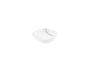 Inked Tide Accents Green / Organic Walled Bowl  / 23cm 4.5cm