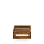 Wood S/S Stkng Crate Riser 25.8 X 22.15 X 9.4Cm