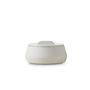 CONTRE JOUR Bowl With Lid 45cl Alabaster white