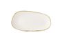 Stonecast Barley White Opal * Organic Oblong Plate* 35 x 18.5cm