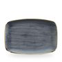 Stonecast Blueberry Oblong Chefs Tallerken 34.4 X 23.4Cm