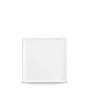 Plastic Sq White Melamine Fat 30.3 X 30.3Cm