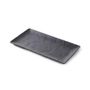 Basalt Rectangular Plate 30X16Cm Matt slate style