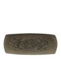 Menu Shades Caldera Flint Grey Flat Rectangle Tallerken 35.5 X 14Cm