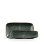 Inked Cascade Sapphire Blue / Natural Deep Tray  / 26 x 15cm