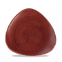 Stonecast Patina Red Rust Lotus Tallerken 22.9Cm
