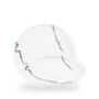 Inked Tide Accents Green / Walled Plate  / 26cm 2cm