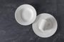 AMANDA WHITE Plate deep with rim - 400ml - Ø24,3cm - H:45cm
