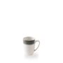 Raku Quartz Black Profile Mug 34cl H: 11cm Dia: 8cm