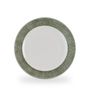 Bamboo Ceramic Spinwash Alpine Footed Plate 27.5cm
