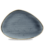 Stonecast Blueberry Triangle Chefs Tallerken 36.5 X 25Cm