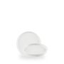 Inked Elements Ice / Walled Plate  / 15.7cm 2cm