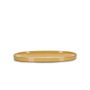 Caractere Oval Tallerken Tumeric