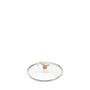 Glass Lid- B Bois-Beechwood Knob 20cm