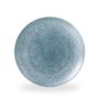 Raku Topaz Blue Evolve Coupe Tallerken 28.8Cm
