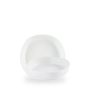 White Organic Walled Bowl 20cm x 4.5cm