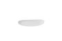 Opal White Opal * Organic Oblong Plate * 26 x 15cm