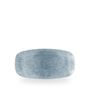 Raku Topaz Blue Chefs Oblong Tallerken 26.9 X 12.7Cm