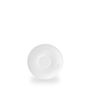 White Ultimo Coupe Saucer Large 16Cm