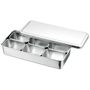 Louis Tellier Japanese mini-boxes in container - 32,8 x 14,8 x 6,3 cm - with 6 bins N4390T