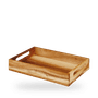 Wood Large Rect Crate 38 X 24 X 4.8Cm