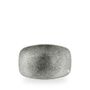 Raku Quartz Black Chefs Oblong Tallerken 23.7 X 15.7Cm