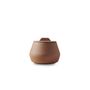 CONTRE JOUR Bowl With Lid 20cl Olive green / unglazed ochre clay