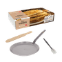 Box Crepe Party- Crepe Panne, Silikonpensel Og Stekespade