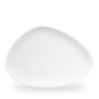 White Triangle Chefs Tallerken 35.6 X 25Cm