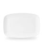 White Oblong Chefs Tallerken 34.4 X 23.4Cm