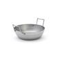 Rounded Steel Deep-Fryer Without Basket