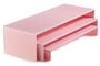 Stackable Buffet Set Nacryl Pink