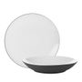 Equinoxe Dyp Coupe Tallerken 27Cm White Cumulus