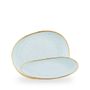 Stonecast Duck Egg / Opal Organic Plate  / 26cm