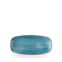 Stonecast Raw Teal Chefs Oblong Plate 12.7cm