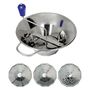 Good mill n.3 - Stål - with 3 sieves