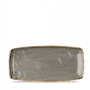 Stonecast Grey Oblong Tallerken 29.5Cm