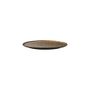 NIVO METALLIC Plate flat coupe - Ø22cm - H:15cm