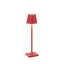 Poldina Micro Table Lamp Red 27,5cm