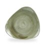 Stonecast Patina Burnished Green Lotus Tallerken 31.1Cm