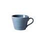 Organic Turquoise Coffee cup / 18 cl 9,4 cm 220g