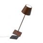 Poldina Pro Bordlampe Bordeaux Ø11X38Cm Led Opplading.