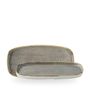 Stonecast Grey Oblong Chefs Plates 30x15,4cm H: 2cm