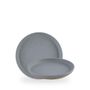 Emerge Seattle Grey Walled Plate 21cm x 2cm